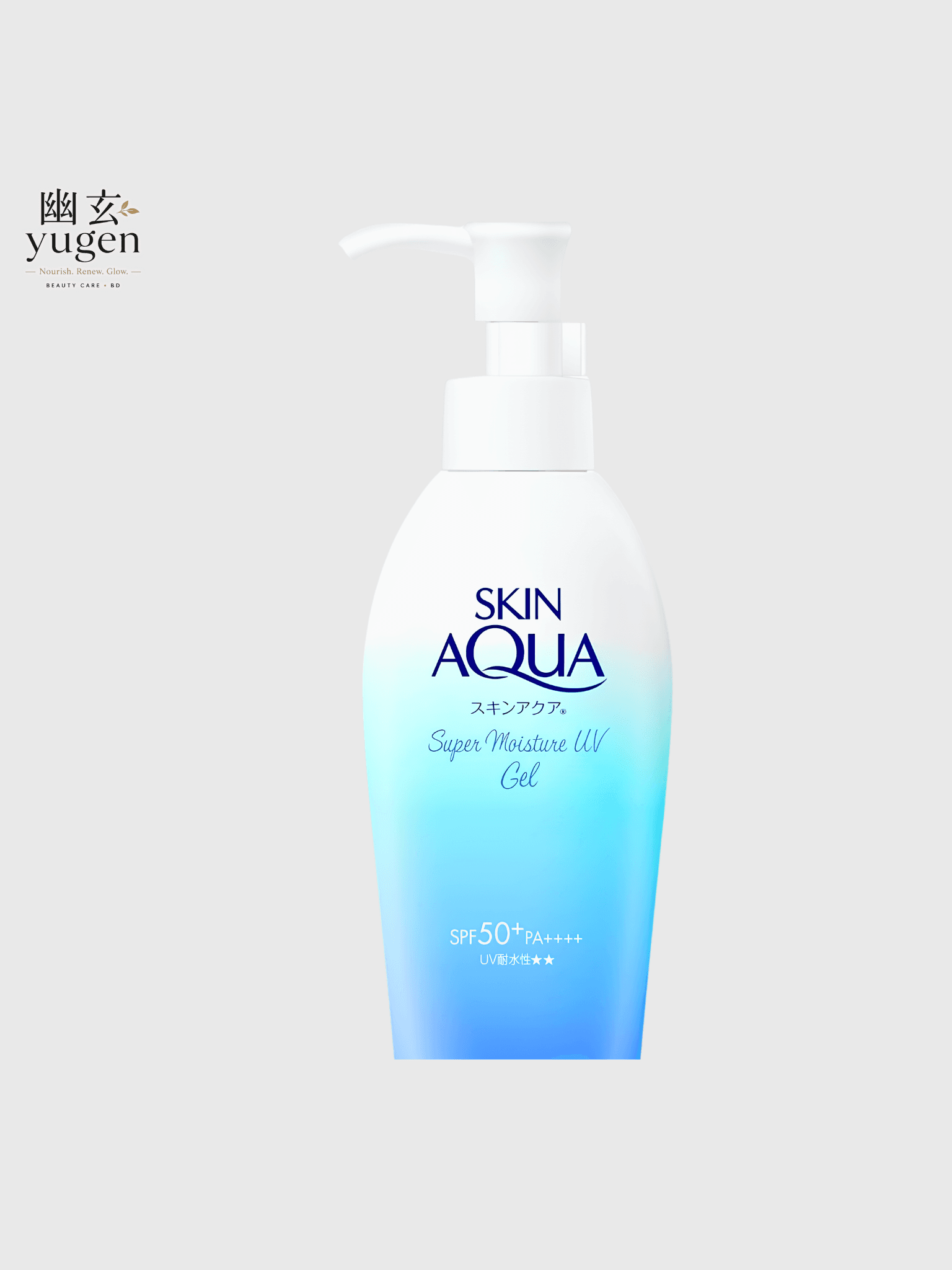 Skin Aqua 50+ Super Moisture Gel Pump, 4.9 oz (140 g)