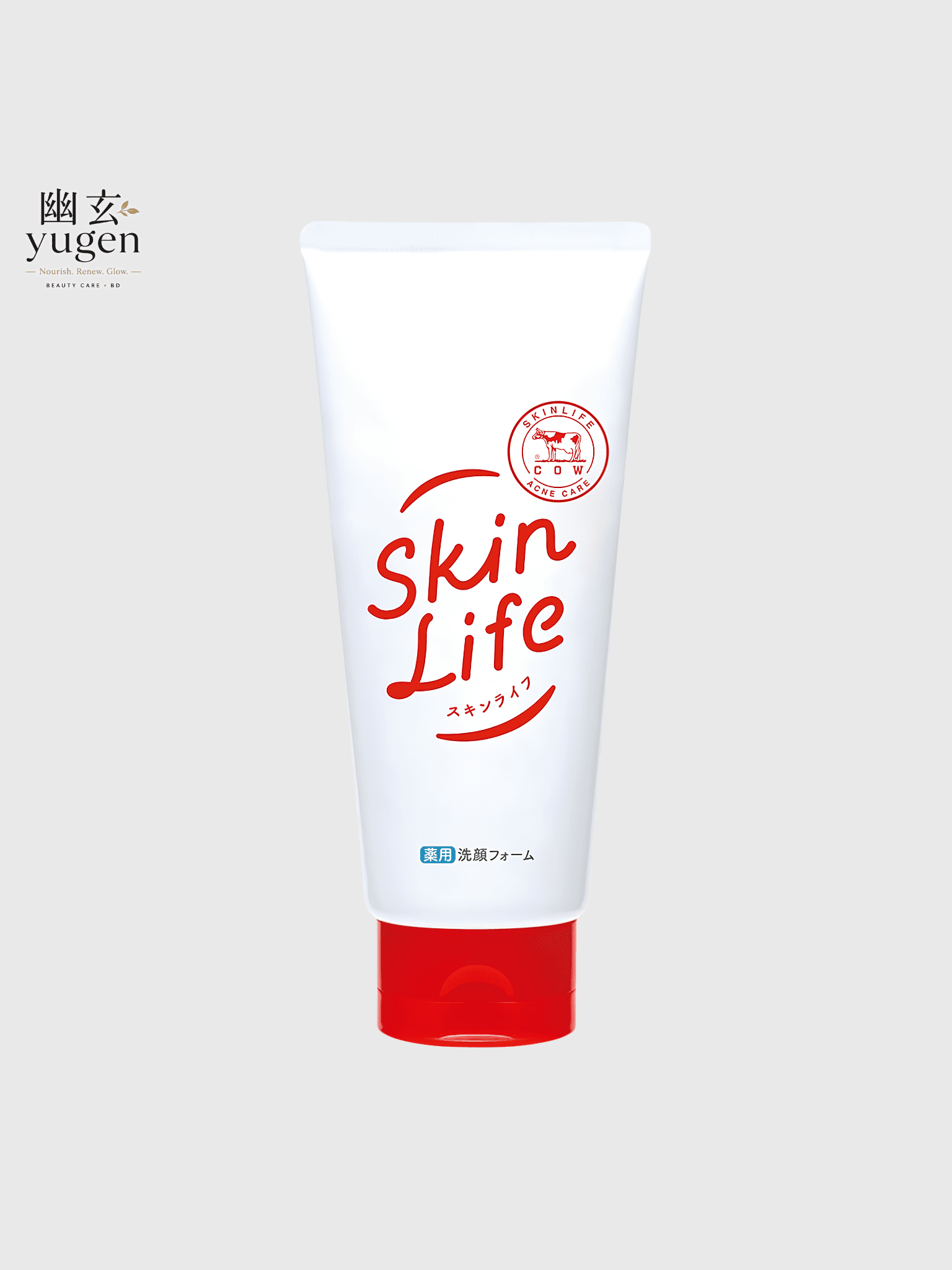 Cow brand Skin Life Facial Cleansing Foam Medicated Acne Care 130g