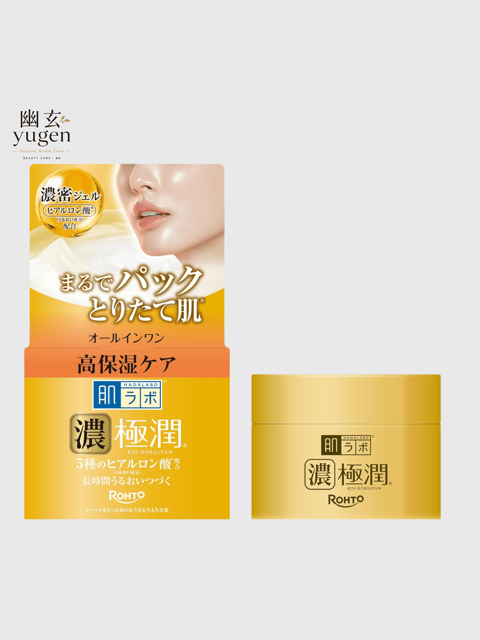 Rohto HadaLabo Gokujyun Perfect Gel (Moisturiser), 100g