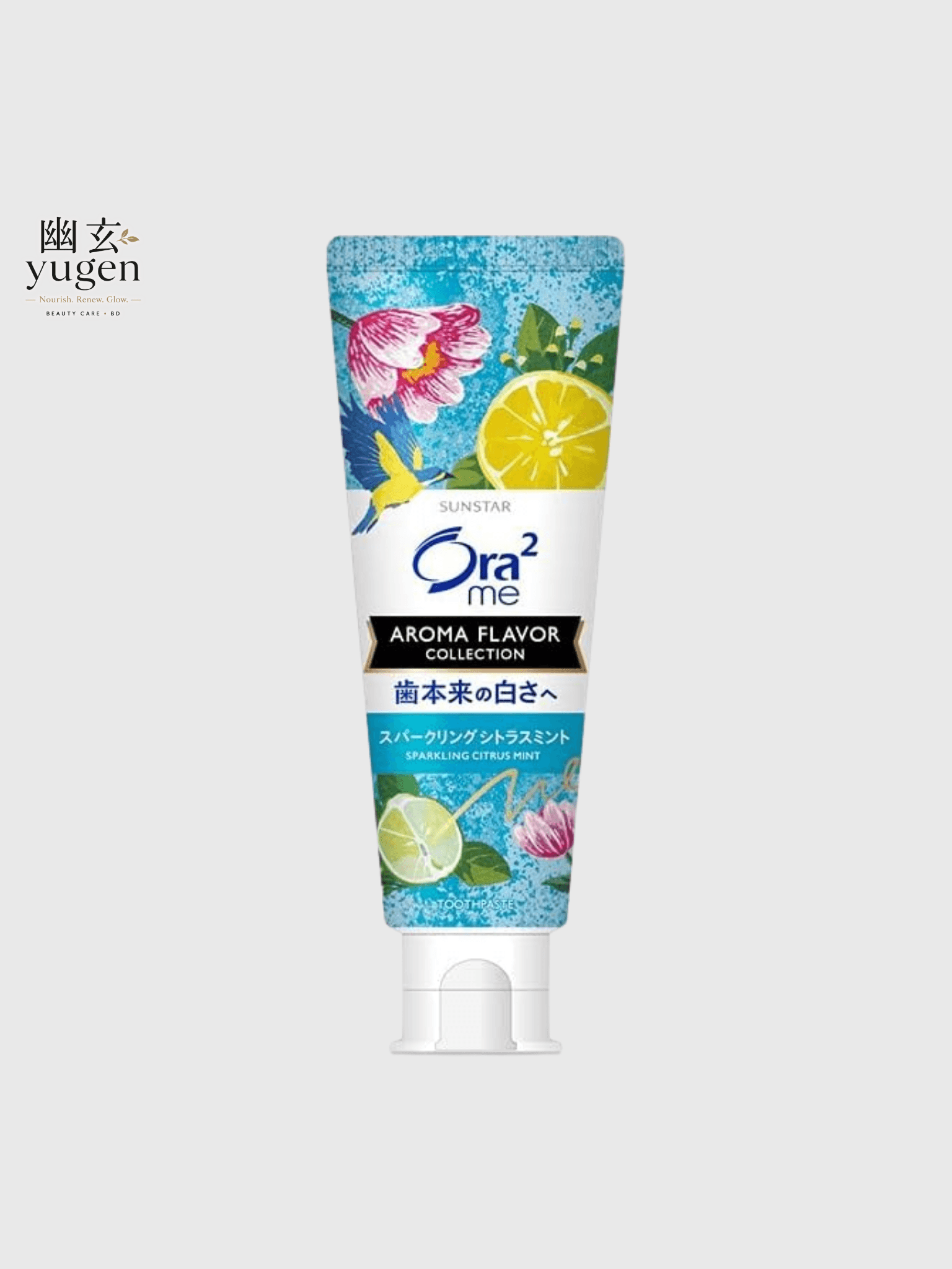 Ora2 Sunstar Aura Tomy Aroma Paste Sparkling Citrus Mint, 4.6 oz (130 g) (Quasi-Drug)