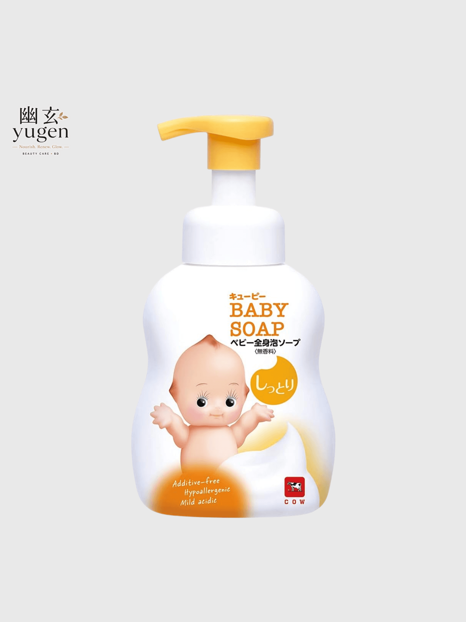 (Kids) Kewpie Moist Full Body Baby Soap, Foaming Type, Pump 400ml
