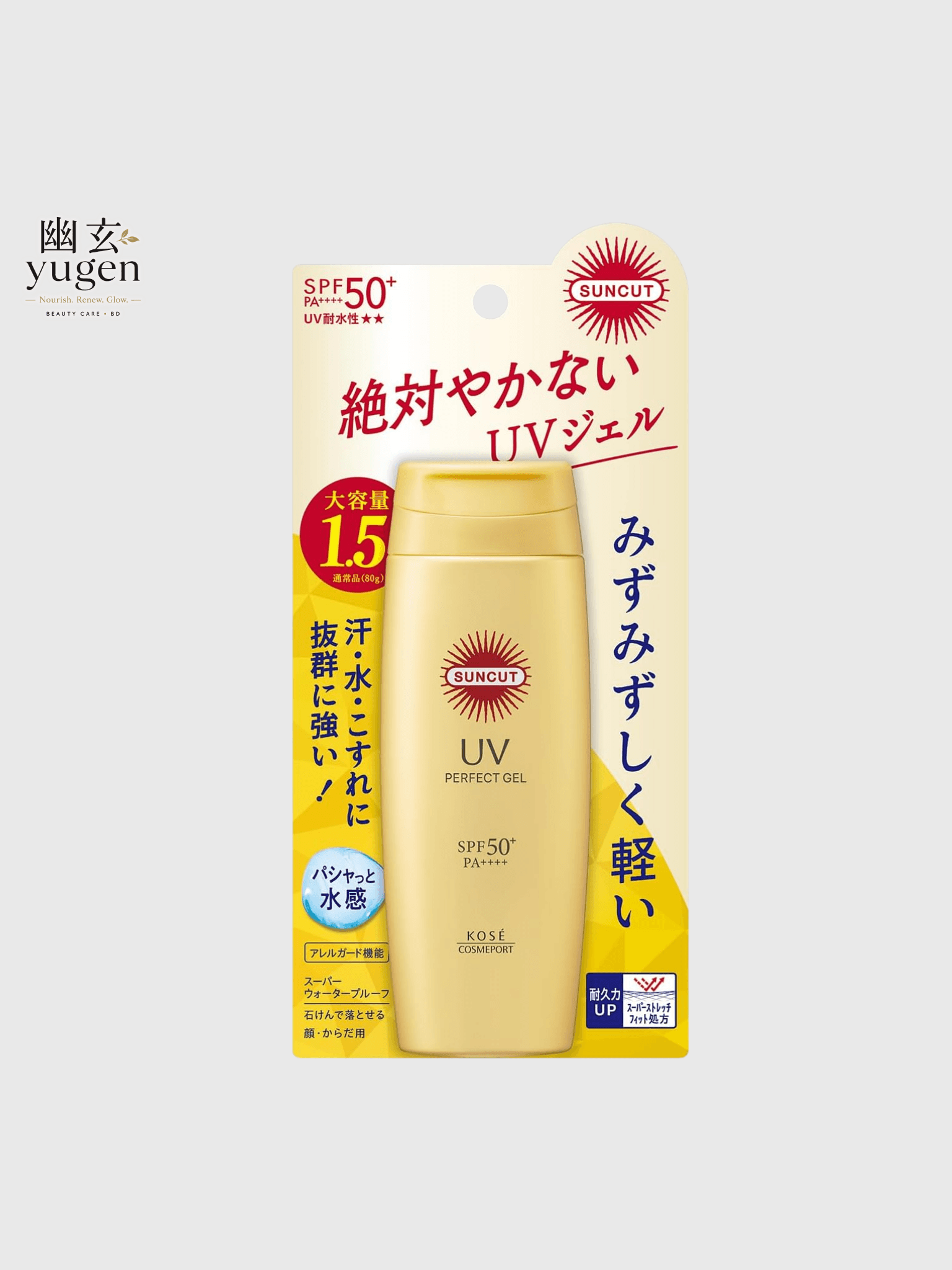 KOSE Cosmeport Suncut Perfect UV Gel (SPF50+ PA++++) 120g