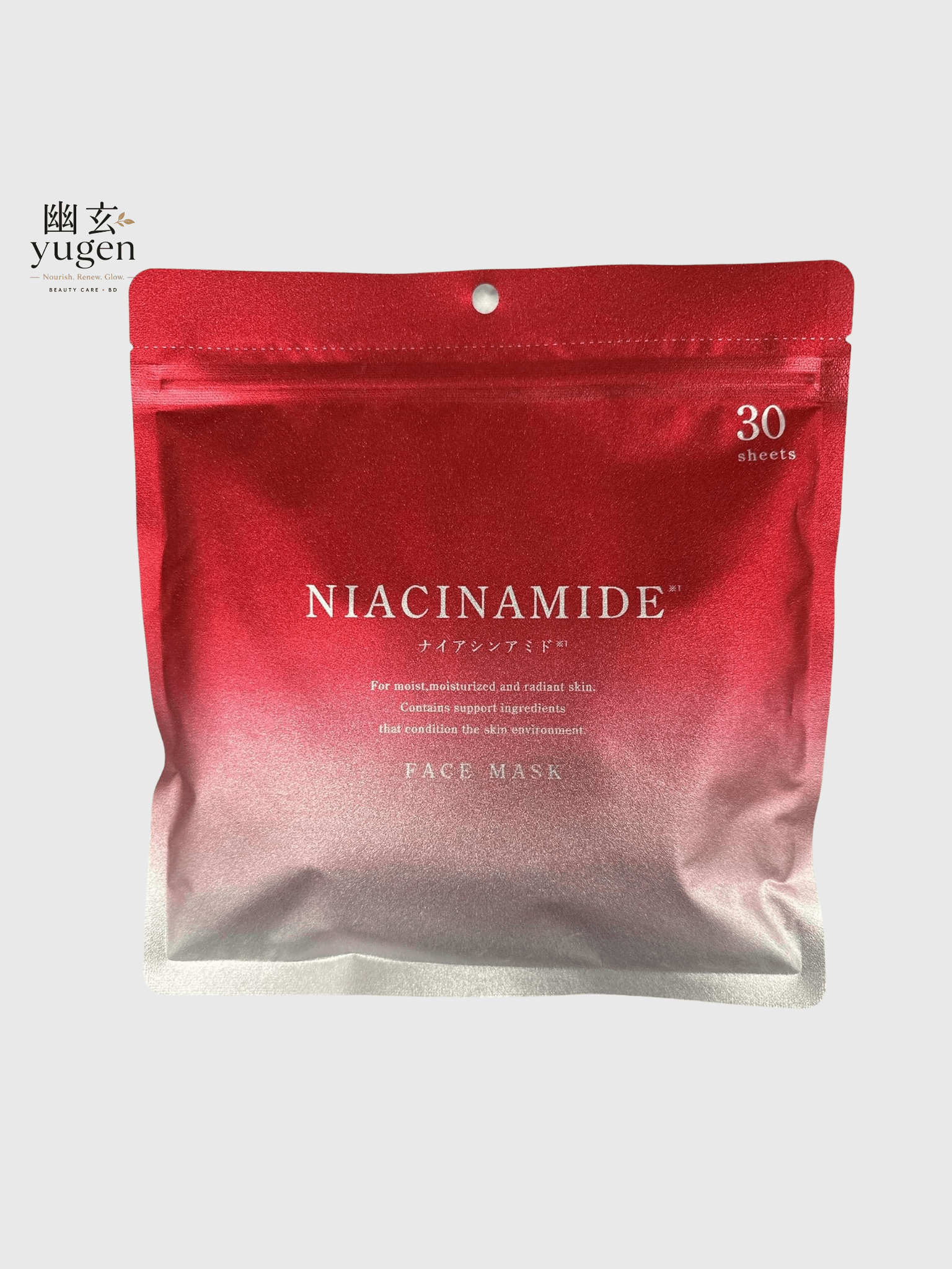 Niacinamide FACE MASK 30 Sheets